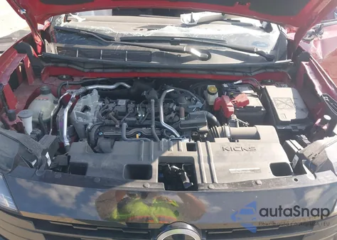 2025 Nissan Kicks Sv Fwd from USA, damaged, VIN 3N8AP6CA6SL370516